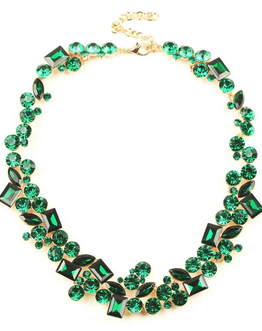 Green Collar Necklace