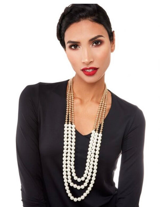 Beaded Long Necklace