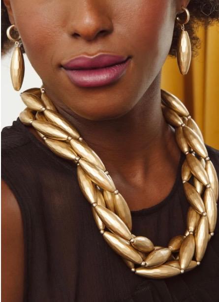 Spindle Collar Necklace