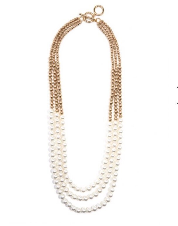Beaded Long Necklace