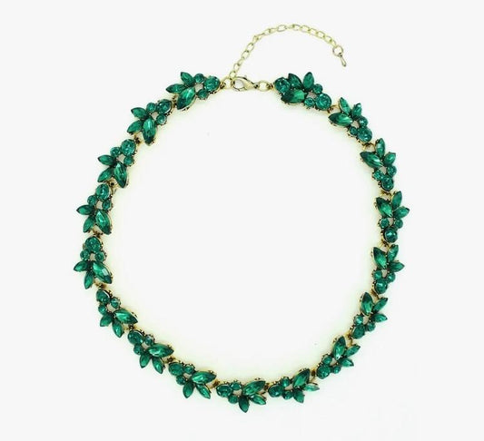 Green Crystal Necklace