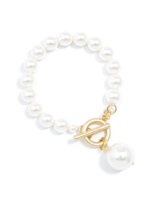 Pearl Charm Bracelet
