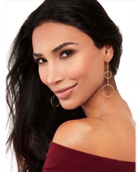 Circle Drop Earrings