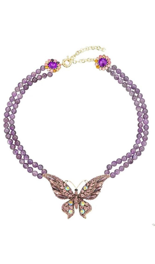 Butterfly Statement Necklace