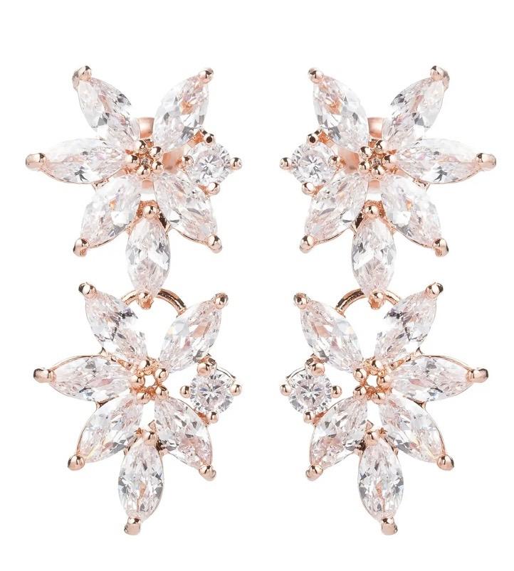 Crystal Floral Necklace