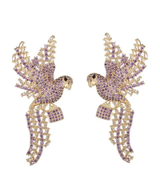 Flying Bird Earrings