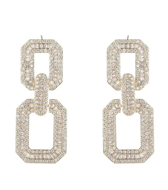 Brilliant Statement Earrings