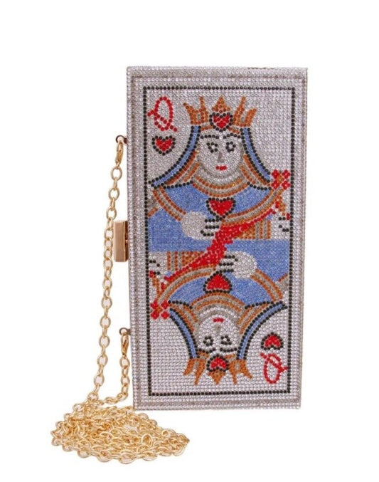 Queen of Hearts Clutch