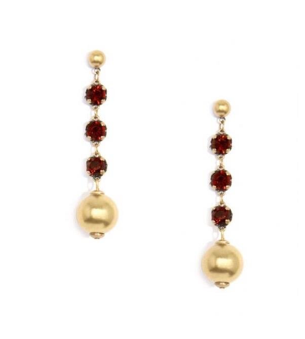 Crystal Drop Earrings