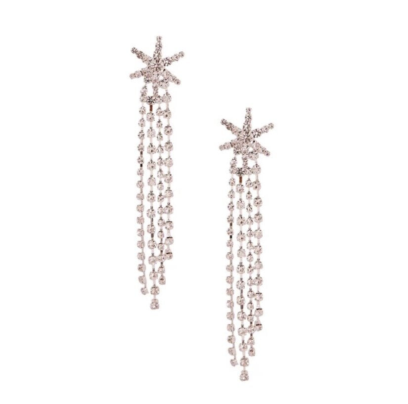 Star Fringe Earrings