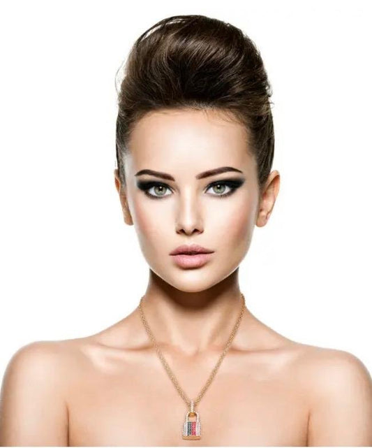 Lock Pendant Necklace