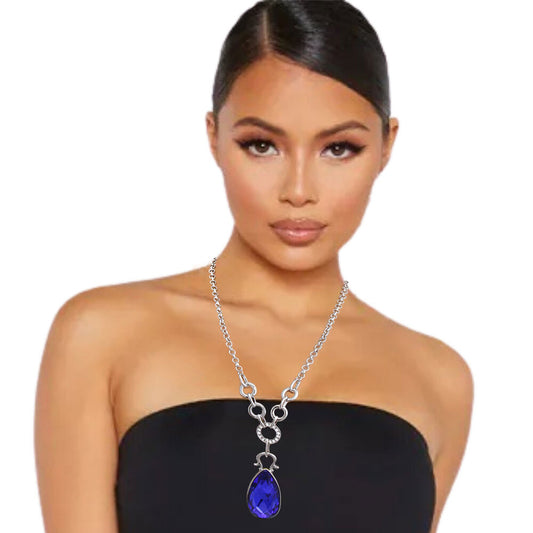 Blue Necklace Set