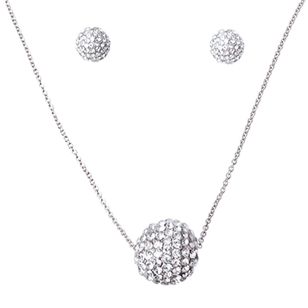 Glitter Necklace Set