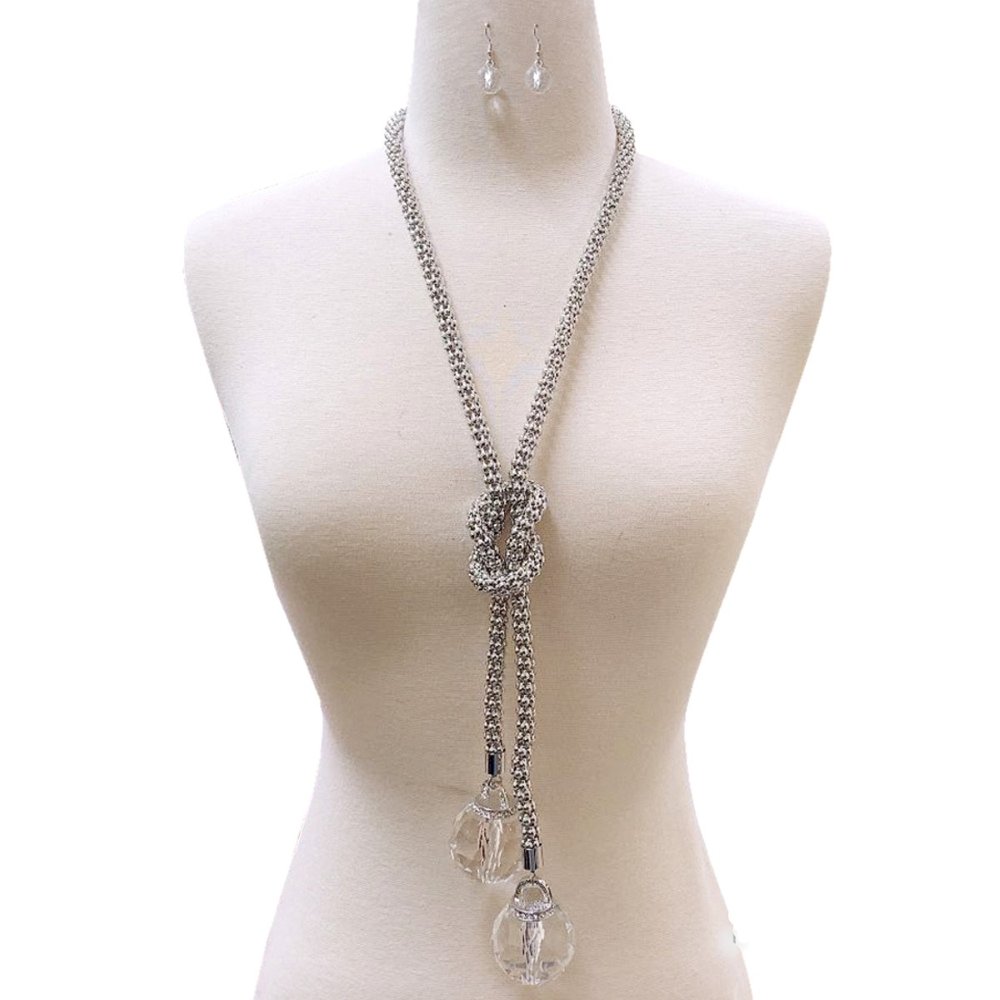 Glass Ball Mesh Chain