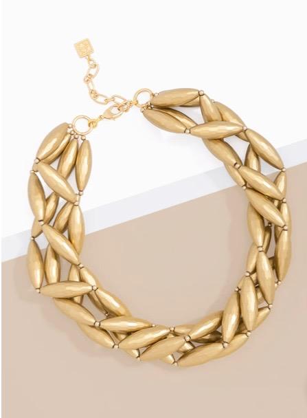 Spindle Collar Necklace