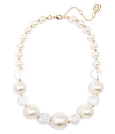 Pearl & Lucite Necklace